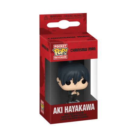 Pop Keychain - Chainsoaw Man Aki Hayakawa